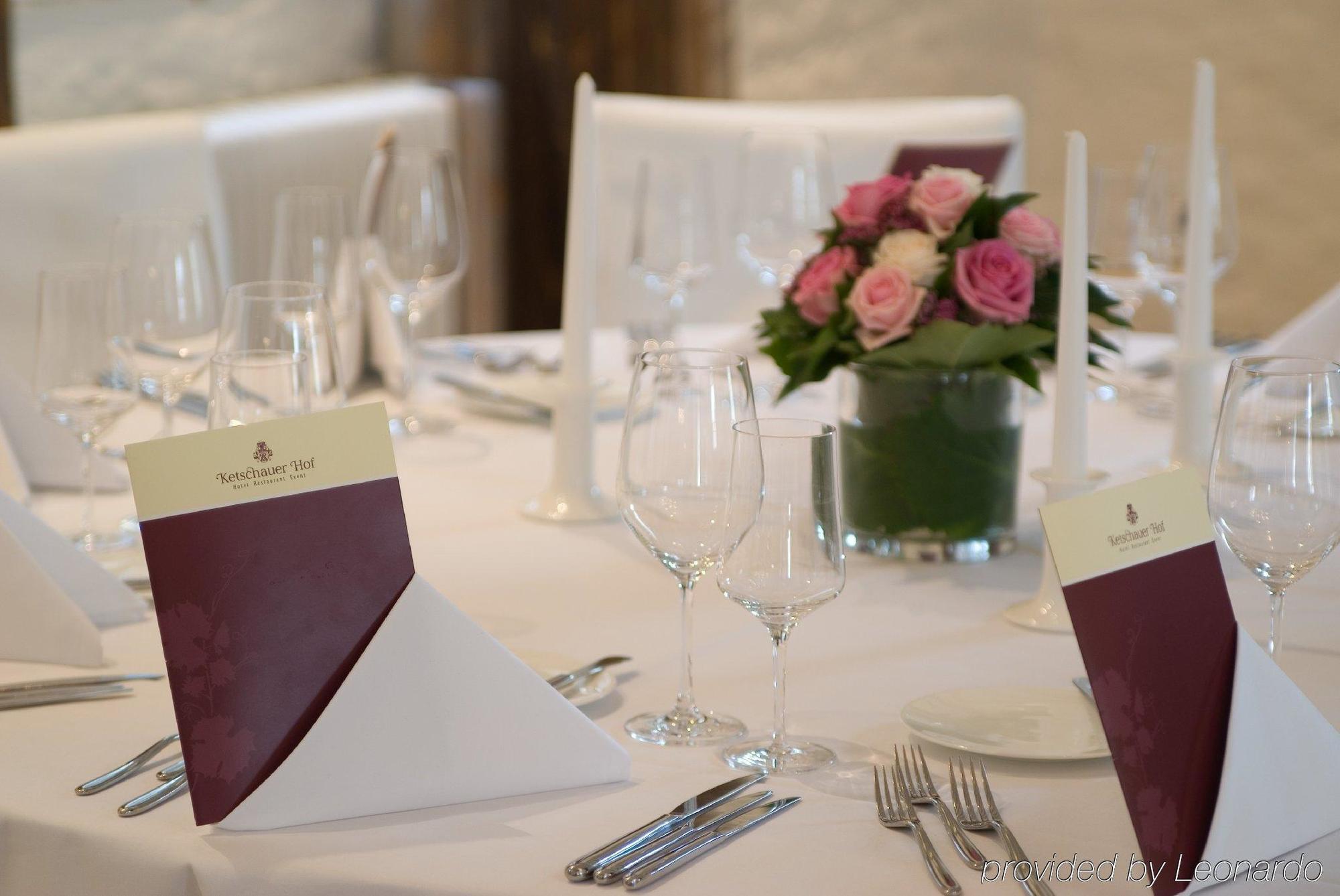 Hotel Ketschauer Hof Deidesheim Restaurang bild